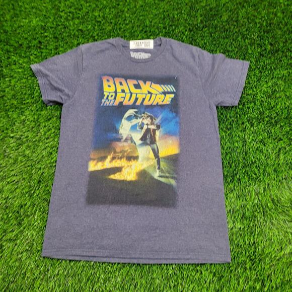 Back-to-the-Future Shirt Womens Medium 18x25 Gray - Picture 1 of 11